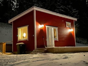 Solbergs, fint attefallshus i Vik, Åre